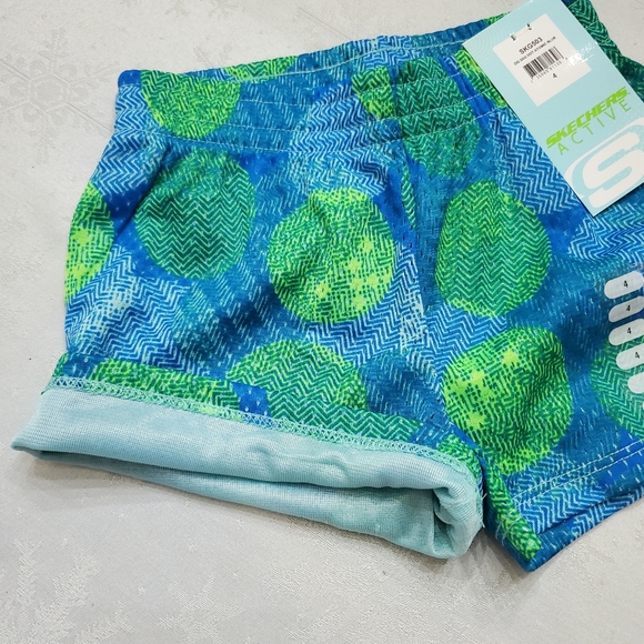 Skechers Lot of (2) Pair of Shorts Little Girls Size 4 - Picture 8 of 8